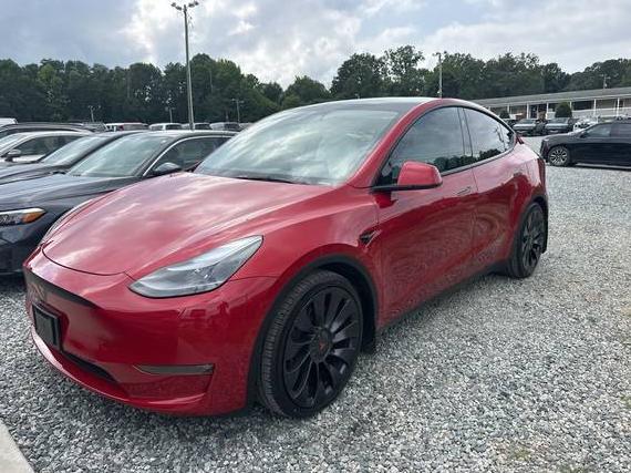 TESLA MODEL Y 2023 7SAYGDEF4PF846049 image